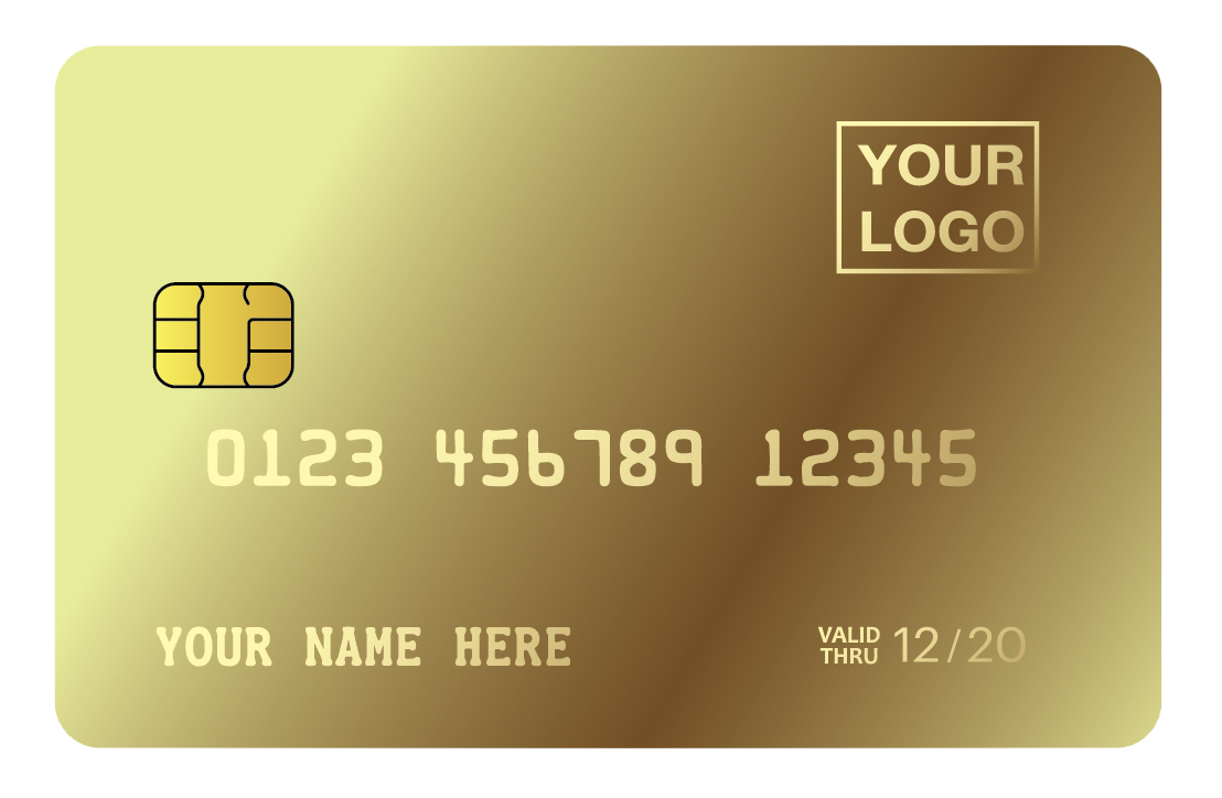 MCK- Best Custom GOLD CREDIT CARD